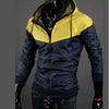 Color Matching Men Windbreak Jackets